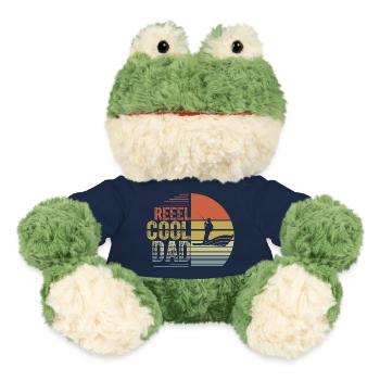 Bobine Cool Papa Pêcheur Papa Fête des Pères - Grenouille Torge MiniFeet® - bleu marine - Devant
