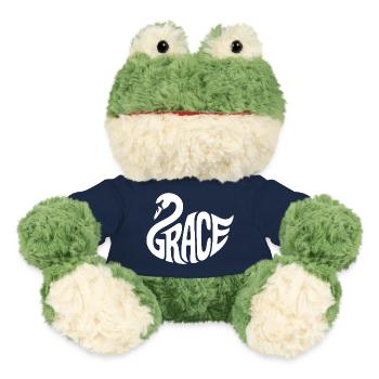 Grace - Logo du cygne cool - Grenouille Torge MiniFeet® - bleu marine - Devant