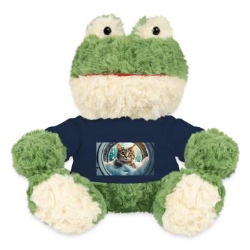 Wortspiel – Katzenwäsche - MiniFeet® Frosch Torge - French Navy - Vorne