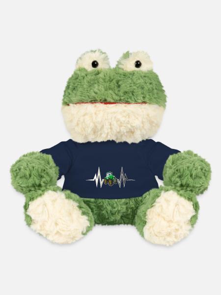 Traktor Herzschlag Kinder Landwirt Landwirtschaft - MiniFeet® Frosch Torge - French Navy