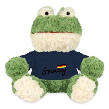 Deutschland - Germany - Bundesrepublik -Flagge BRD - MiniFeet® Frosch Torge - French Navy - Vorne