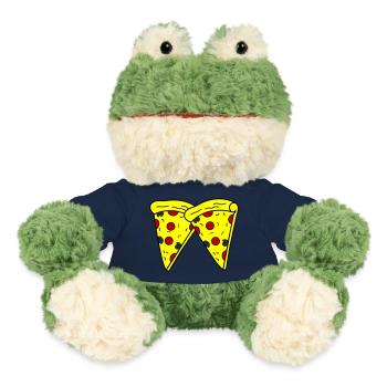 Pizza 2 - Grenouille Torge MiniFeet® - bleu marine - Devant