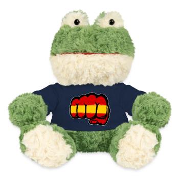 Drapeau de l’Espagne main poing - Grenouille Torge MiniFeet® - bleu marine - Devant