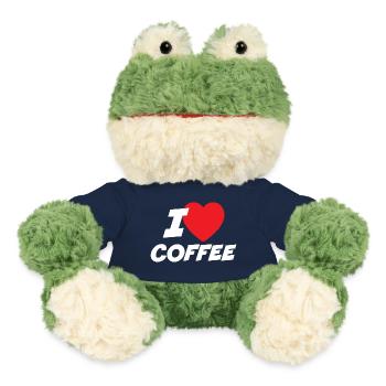 Ich liebe Kaffee - MiniFeet® Frosch Torge - French Navy - Vorne