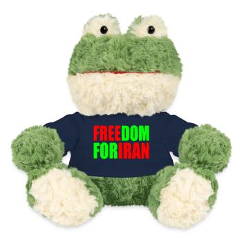 Freedom for iran - MiniFeet® Frosch Torge - French Navy - Vorne