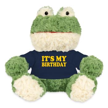 It's my birthday - MiniFeet® Frog Torge - french navy - Front