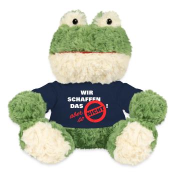 Wir schaffen das aber so nicht weiß - MiniFeet® Frosch Torge - French Navy - Vorne