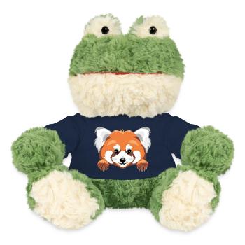 Spähender niedlicher roter Panda - MiniFeet® Frosch Torge - French Navy - Vorne