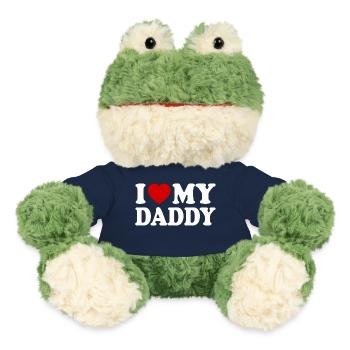 I love my daddy - MiniFeet® Frog Torge - french navy - Front