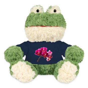 Orchidee Dunkellila - MiniFeet® Frosch Torge - French Navy - Vorne