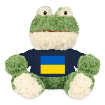Ukraine Flag - MiniFeet® Frog Torge - french navy - Front