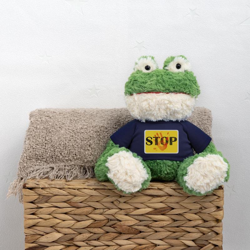Conception de panneaux - STOP. Grenouille Torge MiniFeet®