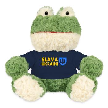 Slava ukraini - Grenouille Torge MiniFeet® - bleu marine - Devant
