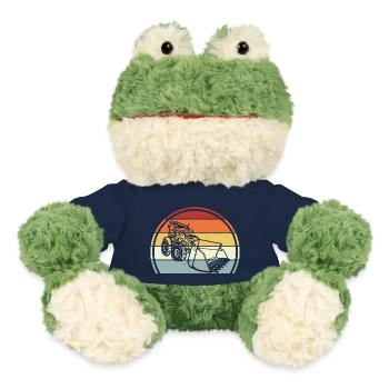 Excavatrice - Grenouille Torge MiniFeet® - bleu marine - Devant