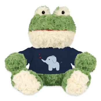 elefant sprüht herzen - MiniFeet® Frosch Torge - French Navy - Vorne