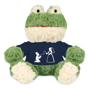 Brautpaar Ehe Paar Peitsche Hochzeit - MiniFeet® Frosch Torge - French Navy - Vorne
