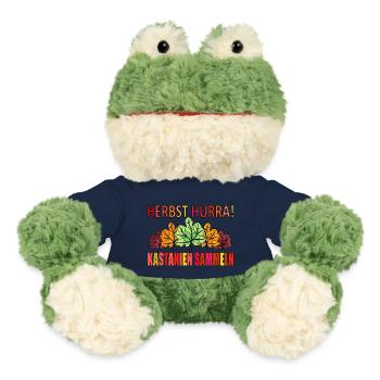 Hurra Herbst - Kastanien sammeln! - MiniFeet® Frosch Torge - French Navy - Vorne