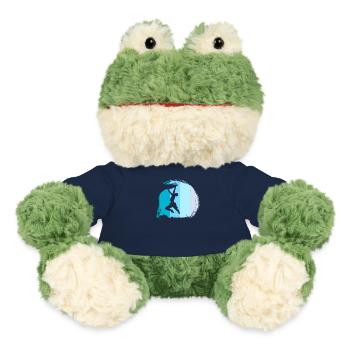 Klettern Kletterer Boulderer Retro - MiniFeet® Frosch Torge - French Navy - Vorne