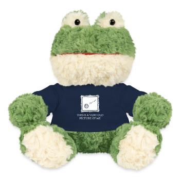 Drôle de sort cadeau - Grenouille Torge MiniFeet® - bleu marine - Devant