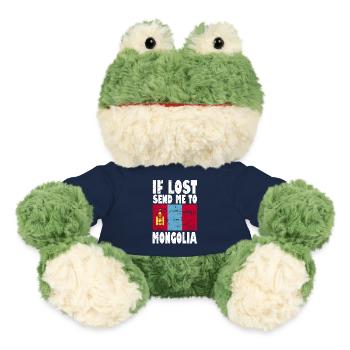 Drapeau de Mongolie - Grenouille Torge MiniFeet® - bleu marine - Devant