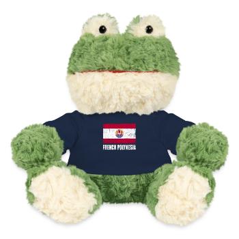 drapeau de la Polynésie Français - Grenouille Torge MiniFeet® - bleu marine - Devant
