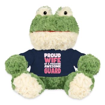 Fière épouse d’un sacré bon agent de sécurité - Grenouille Torge MiniFeet® - bleu marine - Devant