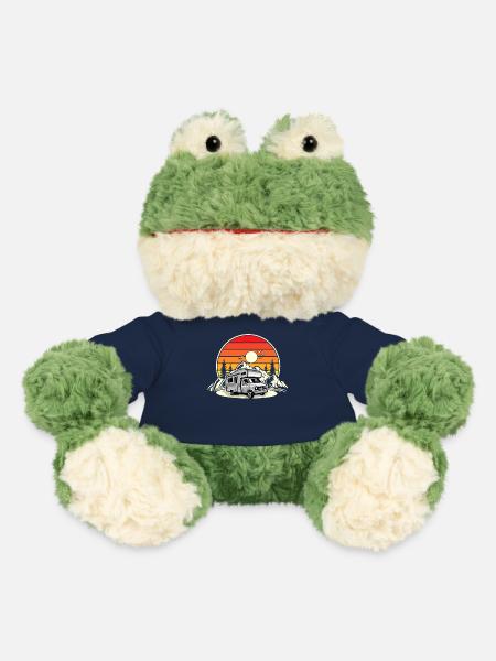 Camping Camper Campen - MiniFeet® Frosch Torge - French Navy