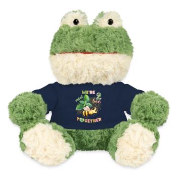 Valentinstag, Biene Honigbiene lustiger Spruch Pun - MiniFeet® Frosch Torge - French Navy - Vorne