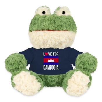 Kambodscha Souvenir - MiniFeet® Frosch Torge - French Navy - Vorne