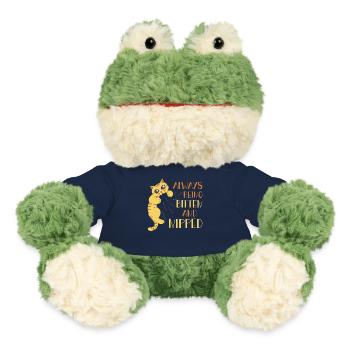 Katze Ich will dich beißen - MiniFeet® Frosch Torge - French Navy - Vorne