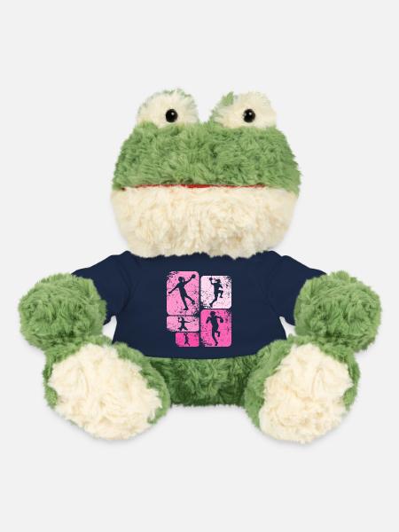 Handball Handballerin Frauen Handball - MiniFeet® Frosch Torge - French Navy