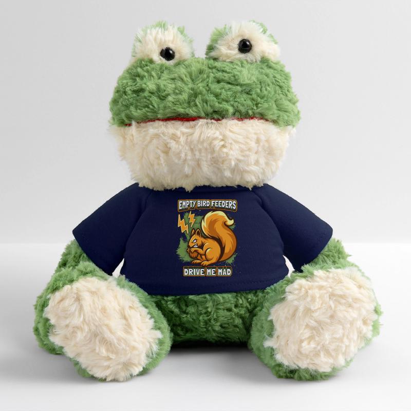 Lustiger Eichhörnchen-Spruch im Comic-Stil MiniFeet® Frosch Torge