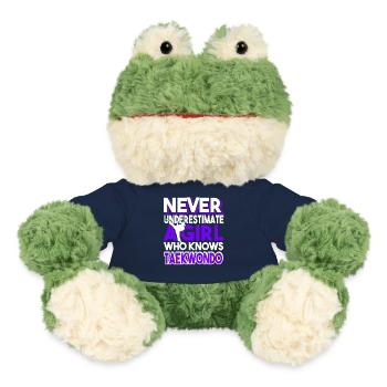 Taekwondo Girl Knows Taekwondo - MiniFeet® Frog Torge - french navy - Front