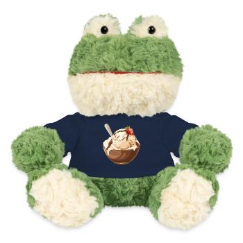 Vanilleeis Mit Schokosoße Genuss - MiniFeet® Frosch Torge - French Navy - Vorne