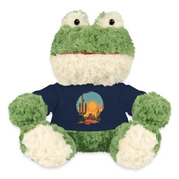 Sonnenuntergang Wüstenlandschaft - MiniFeet® Frosch Torge - French Navy - Vorne