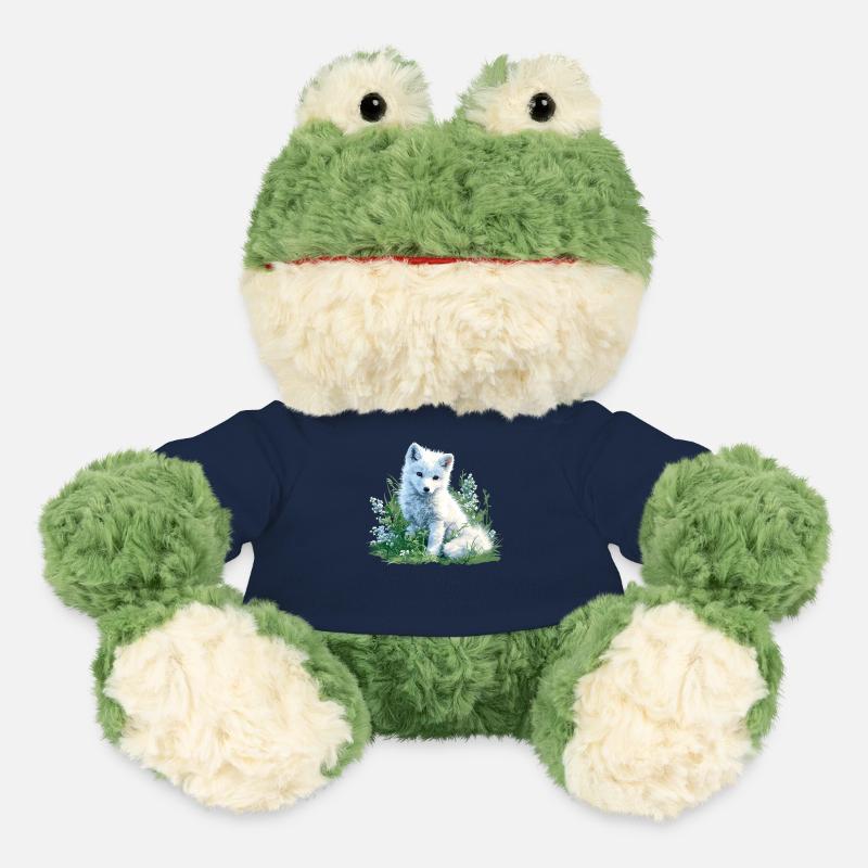 Arctic Fox Polarfüchse Polarfuchs - MiniFeet® Frosch Torge - French Navy