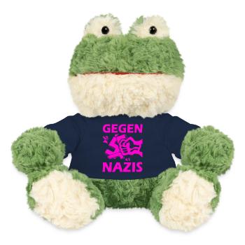 Against nazis fist - MiniFeet® Frog Torge - french navy - Front