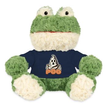 Lustiges Kackhaufen Gespenst Poo Anstatt Boo - MiniFeet® Frosch Torge - French Navy - Vorne