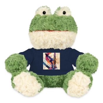 Saxophone - Grenouille Torge MiniFeet® - bleu marine - Devant