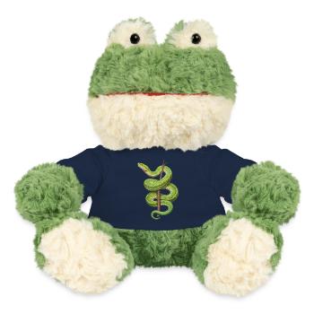 Green Tree Python Snakes Lover Terrarium - MiniFeet® Frog Torge - french navy - Front