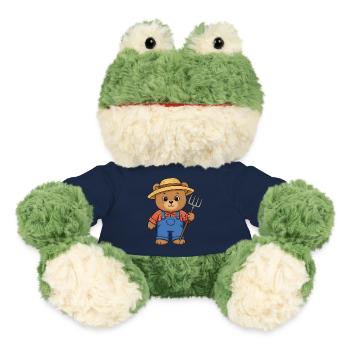 Teddybär Farmer - MiniFeet® Frosch Torge - French Navy - Vorne