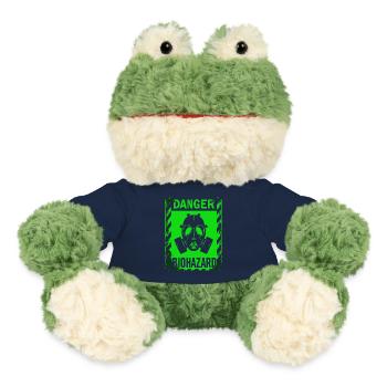 Biohazard Grunge Zombies Apocalypse Gas Mask - MiniFeet® Frog Torge - french navy - Front
