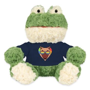LGBT Hund Regenbogen - MiniFeet® Frosch Torge - French Navy - Vorne