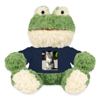 white persian cat - MiniFeet® Frog Torge - french navy - Front