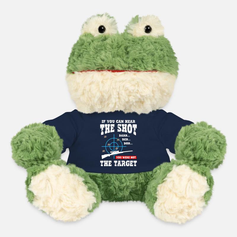 Du var inte målet - Sniper - MiniFeet® groda Torge - marinblå