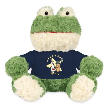 Erdnuss Huhn bändigen Domteur Zirhus Ei Trommel - MiniFeet® Frosch Torge - French Navy - Vorne