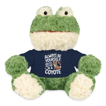 Coyote Animal Funny - MiniFeet® Frog Torge - french navy - Front