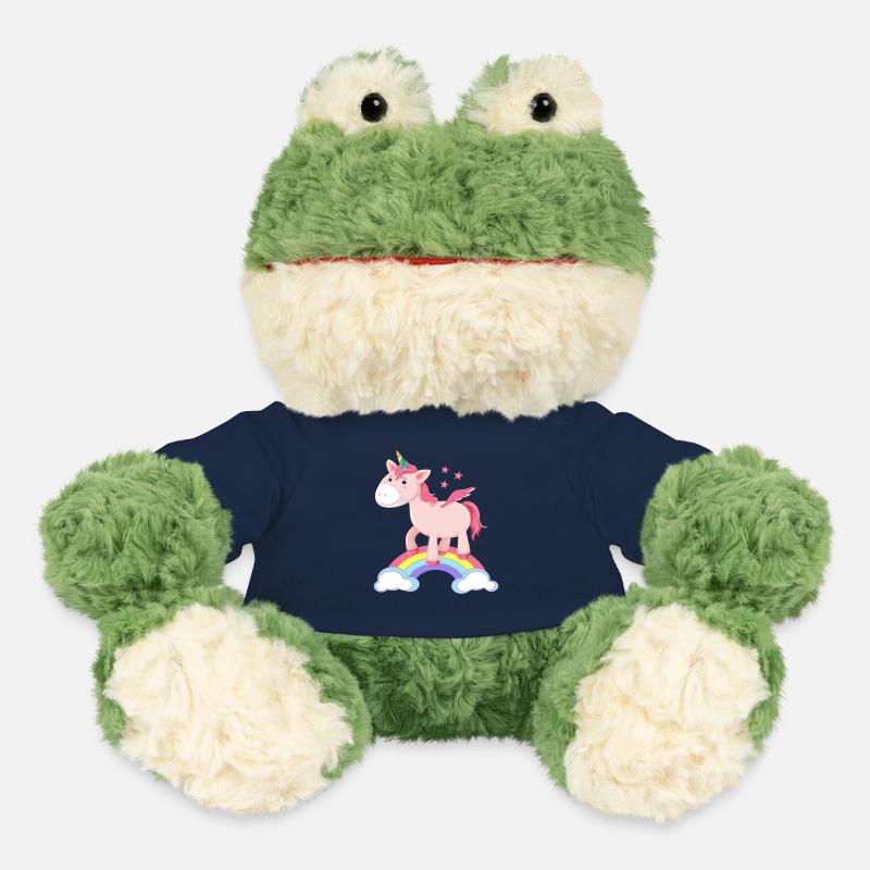 Einhorn Regenbogen - MiniFeet® Frosch Torge - French Navy