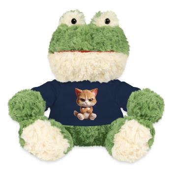 Katze grimmig 2 - MiniFeet® Frosch Torge - French Navy - Vorne