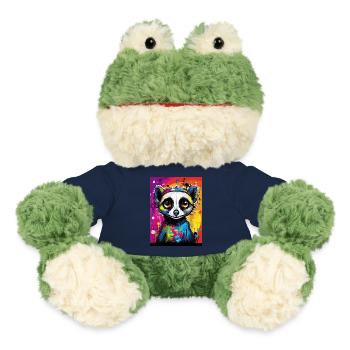 [MB] Meerkat in love: colorful affection - MiniFeet® Frog Torge - french navy - Front